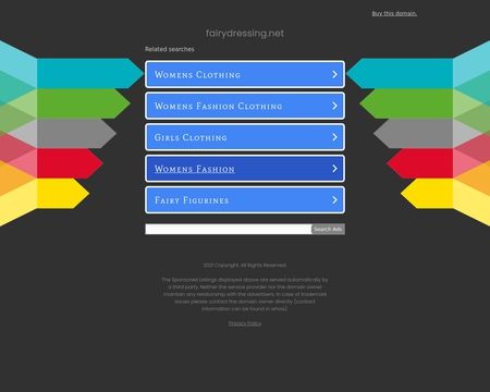website thubmnail of Fairydressing.net