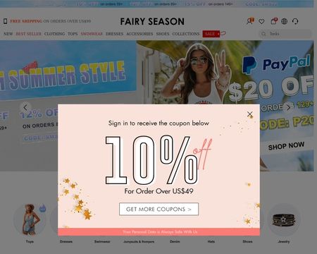 website thubmnail of Fairy Season