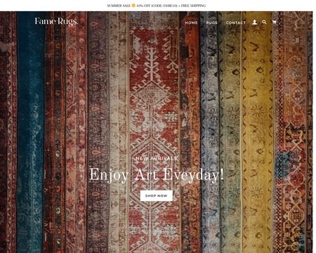 website thubmnail of Fame Rugs