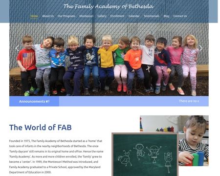 website thubmnail of The Family Academy Of Bethesda