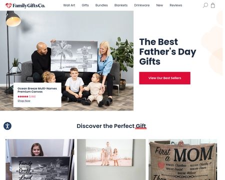 website thubmnail of Family Gifts Co.