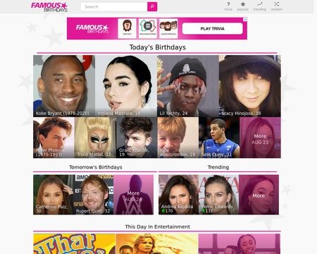 FamousBirthdays