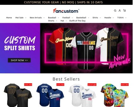 website thubmnail of FanCustom