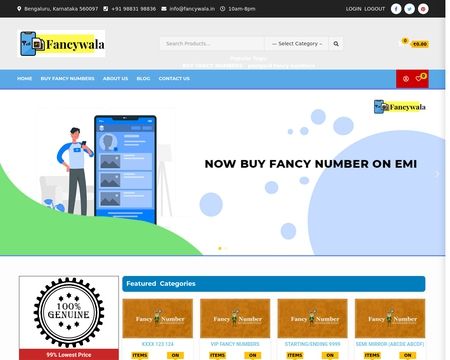 website thubmnail of Fancy Wala