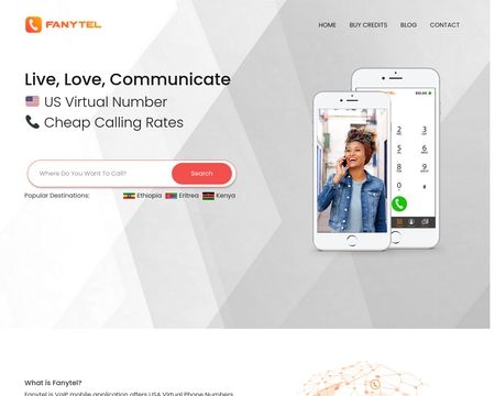 website thubmnail of Fanytel