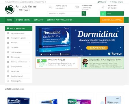 website thubmnail of Farmavazquez