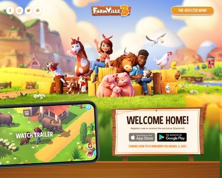 website thubmnail of Farmville