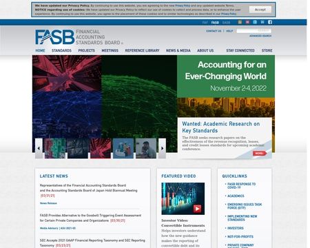website thubmnail of FASB