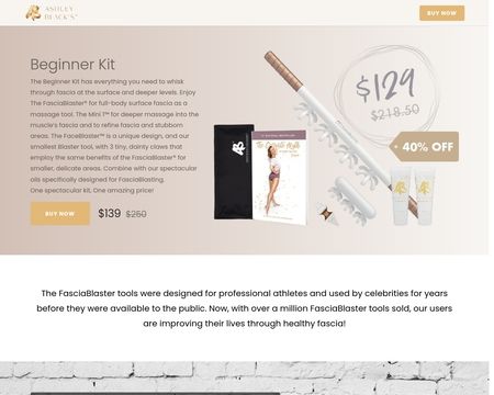 website thubmnail of FasciaBlaster
