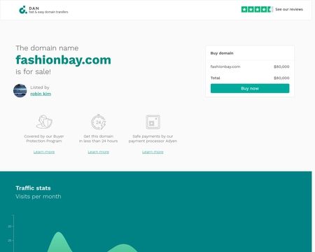 website thubmnail of Fashionbay