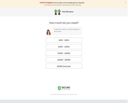 website thubmnail of Fast5kloans