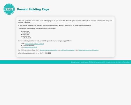 website thubmnail of Zen Internet