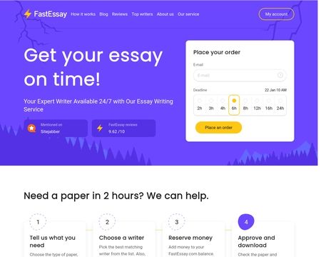 website thubmnail of FastEssay