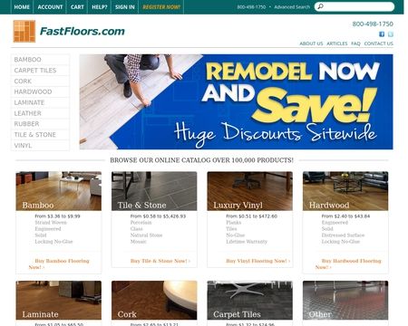 website thubmnail of FastFloors.com