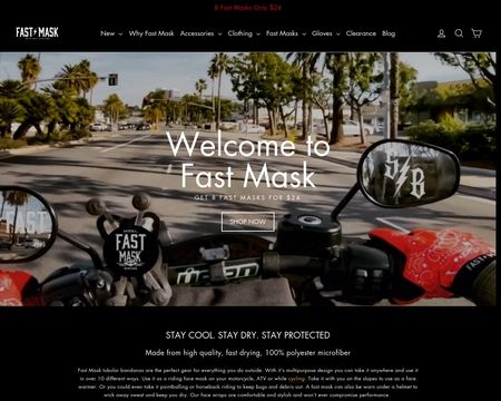 website thubmnail of Fast Mask