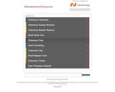website thubmnail of Fatherandsonchimney