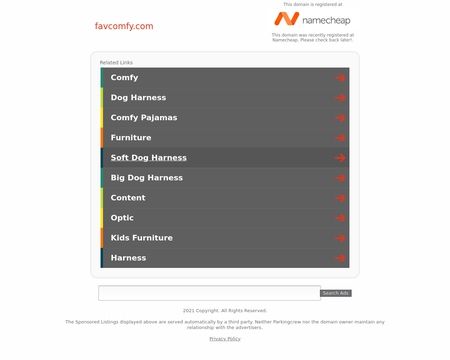 website thubmnail of FavComfy