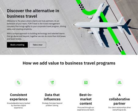 website thubmnail of FCM Travel Solutions