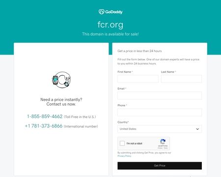 website thubmnail of Fcr.org