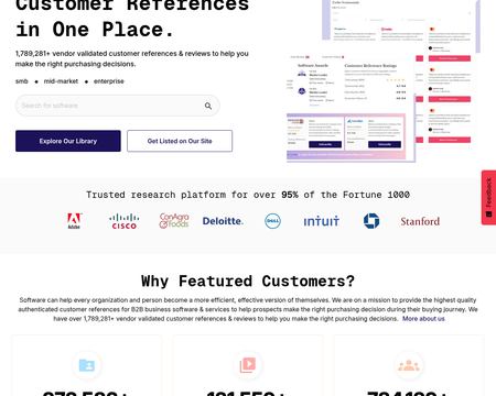 website thubmnail of FeaturedCustomers