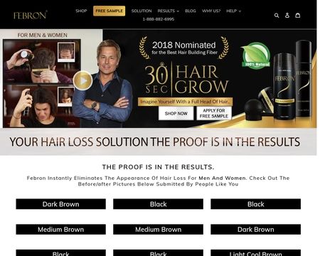 website thubmnail of Febron