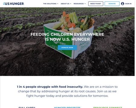 website thubmnail of Feedingchildreneverywhere