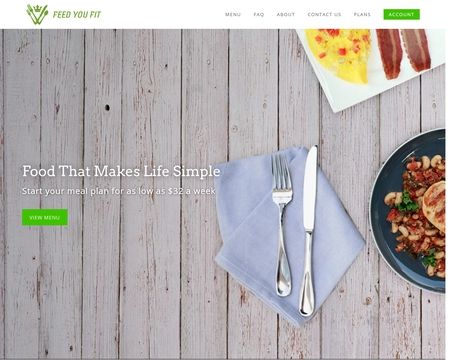 website thubmnail of Feed You Fit