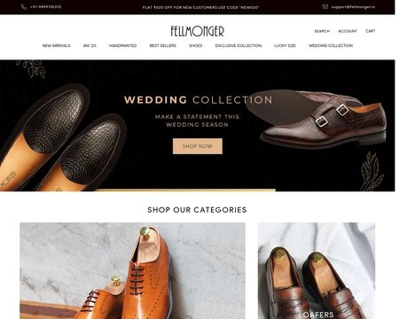 website thubmnail of Fellmonger.in