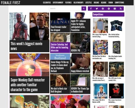 website thubmnail of Female First