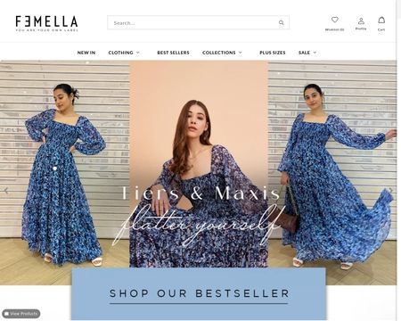 website thubmnail of Femella