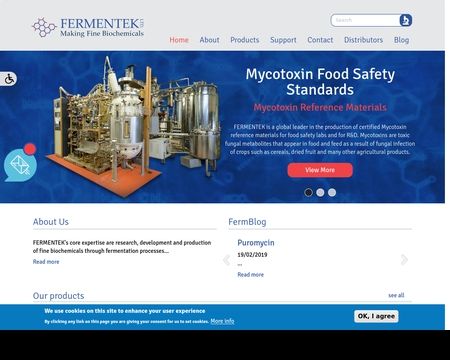 website thubmnail of Fermentek