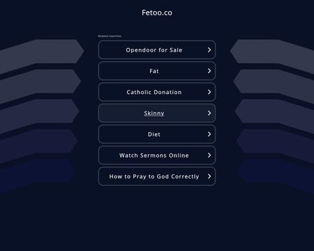 website thubmnail of Fetoo.co
