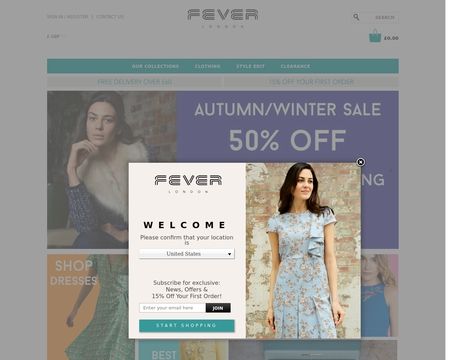 website thubmnail of FeverDesigns.co.uk