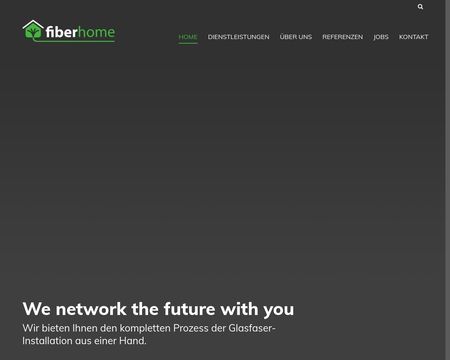 website thubmnail of Fiberhome
