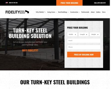 website thubmnail of Fidelity Construction Group