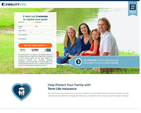 website thubmnail of Fidelitylifeinsurance