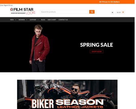 website thubmnail of Film Star Look