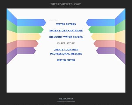 website thubmnail of FilterOutlets