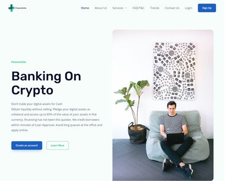 website thubmnail of Finance Folio IO