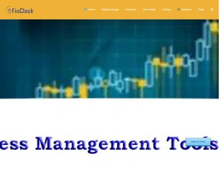 website thubmnail of Finclock Enterprise Management System