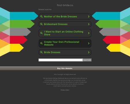 website thubmnail of Find-bride.co