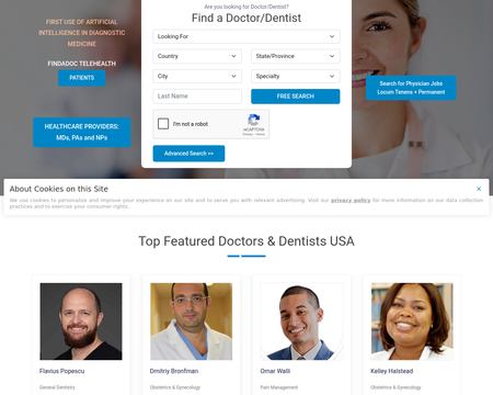 website thubmnail of FindaDoc