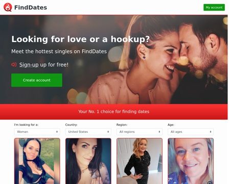 website thubmnail of FindDates