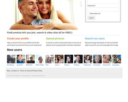 website thubmnail of FindLoveAsia