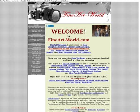 website thubmnail of Fineart-World