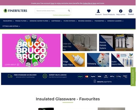 website thubmnail of FinerFilters