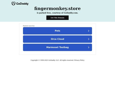 website thubmnail of Fingermonkey.store