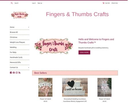 website thubmnail of Fingers & Thumbs Crafts