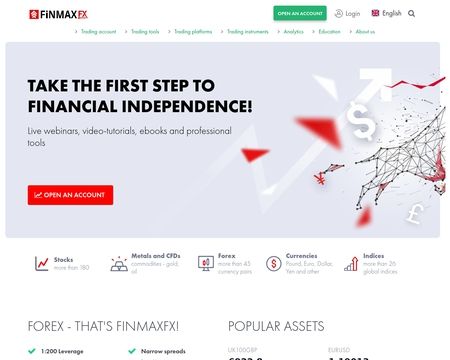 website thubmnail of Finmaxfx
