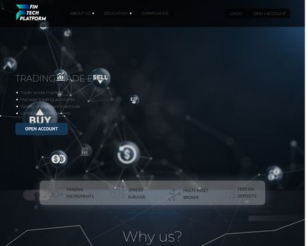 website thubmnail of Fintechplatform.pro